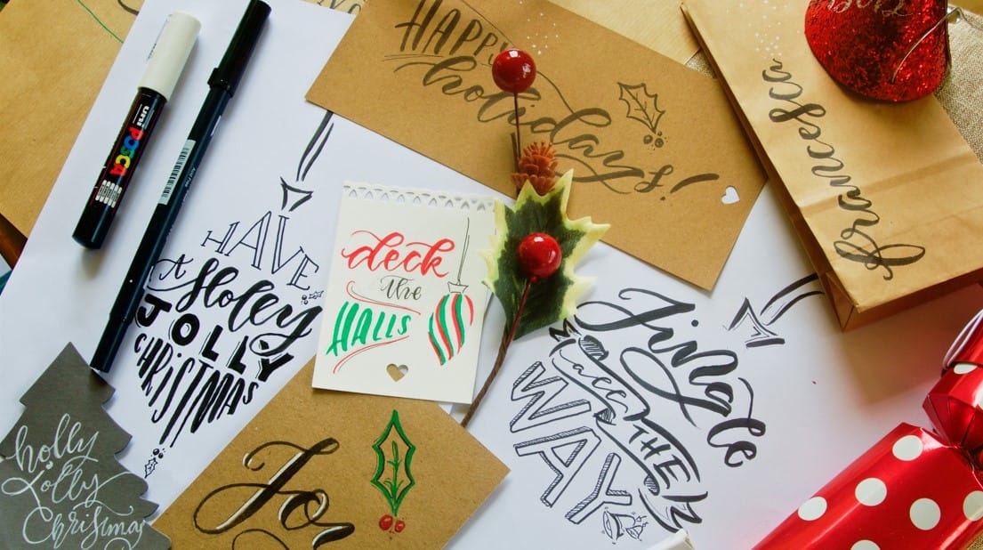 Christmas Calligraphy Breakfast